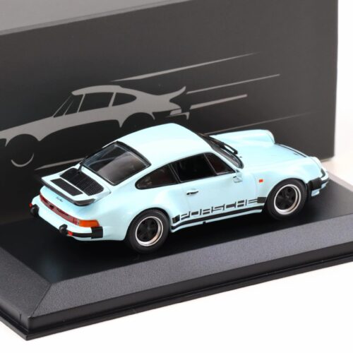 1:43 Minichamps Porsche 911 930 Turbo 50 Years Singapore Polar blue WAP DEALER