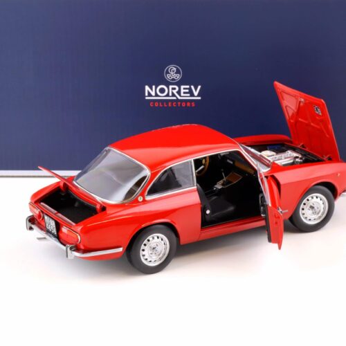 1:18 Norev Alfa Romeo 2000 GTV Coupe 1973 red Limited 1000 pcs.