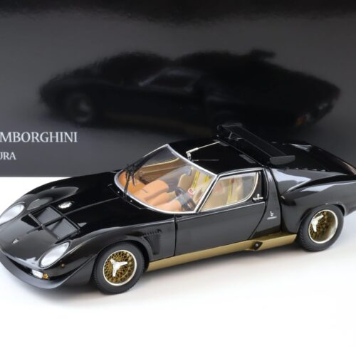 1:18 Kyosho Lamborghini Miura SVR black/ gold 08319BKG