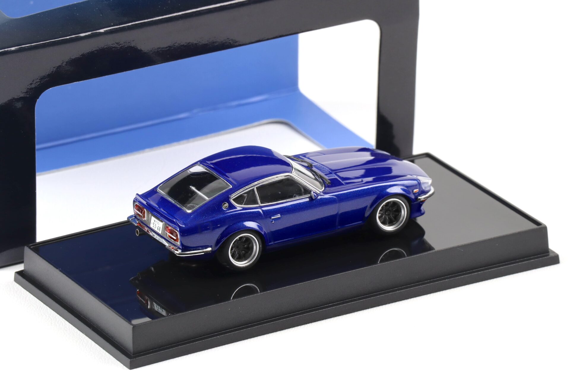 1:64 AUTOart Nissan Fairlady Z (S30) Wangan Midnight Akuma no Z dark blue Comic 4 Version