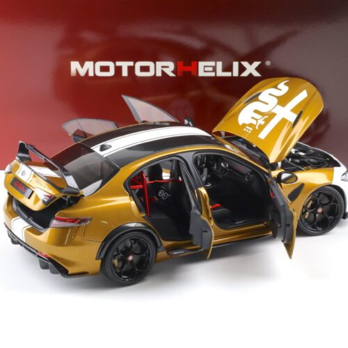 1:18 Motorhelix Alfa Romeo Giulia GTAm Ocra GT gold #227 two tone Livery