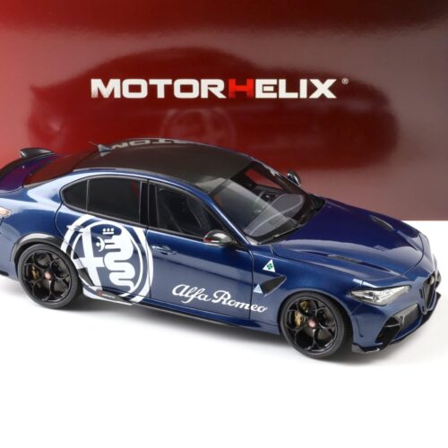 1:18 Motorhelix Alfa Romeo Giulia GTA Misano blue/ white Livery