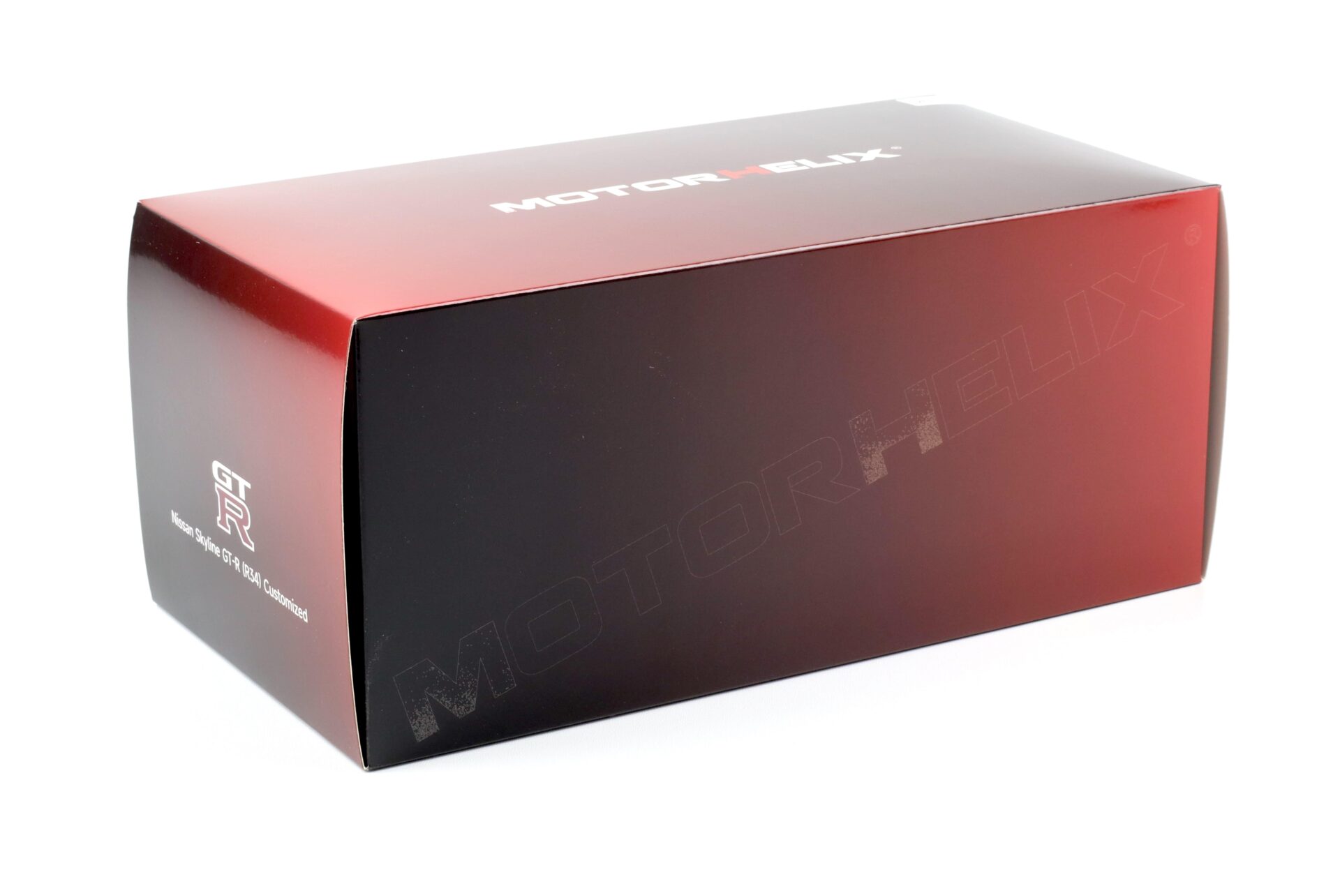 1:18 Motorhelix Nissan Skyline R34 Customized Active red M83426