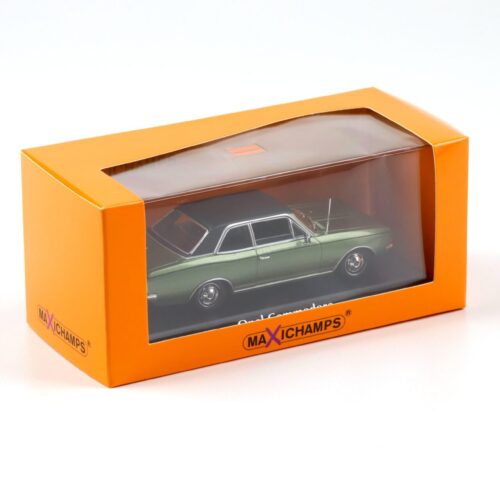 1:43 Minichamps Maxichamps Opel Commodore 1970 green metallic/ black roof