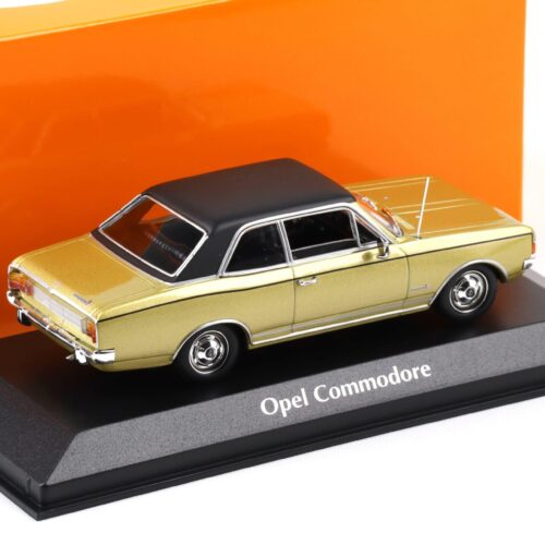 1:43 Minichamps Maxichamps Opel Commodore 1970 gold metallic/ black roof