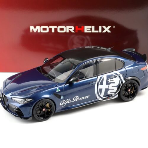 1:18 Motorhelix Alfa Romeo Giulia GTA Misano blue/ white Livery