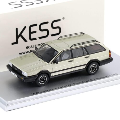 1:43 Kess Model VW Passat B2 Variant GT 2.0i Syncro 1985 silver flash metallic