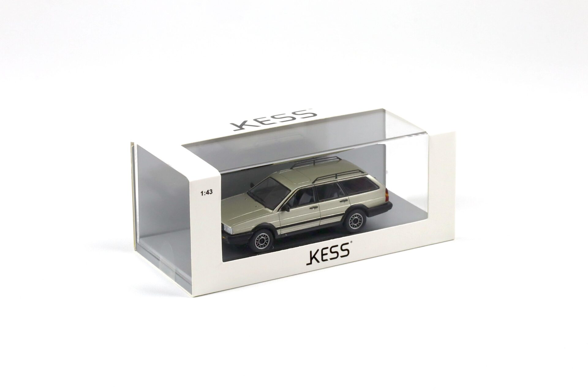 1:43 Kess Model VW Passat B2 Variant GT 2.0i Syncro 1985 silver flash metallic