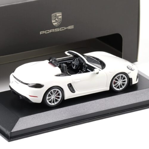 1:43 Minichamps Porsche 718 Boxster Spyder 2019 Carrera white WAP DEALER