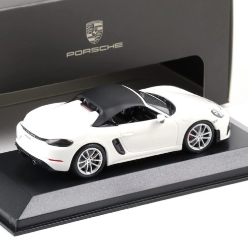 1:43 Minichamps Porsche 718 Boxster Spyder 2019 Carrera white WAP DEALER