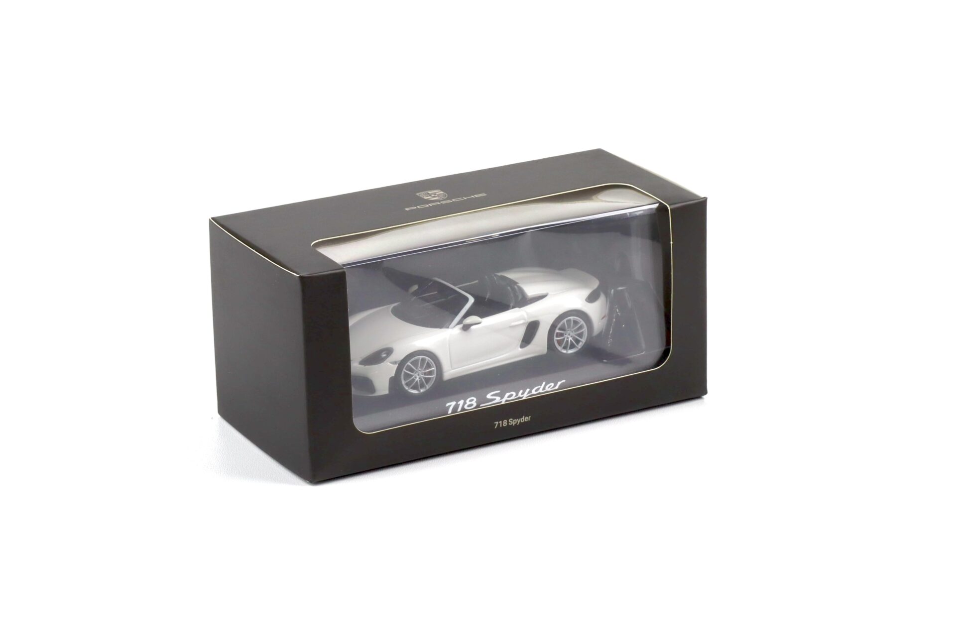 1:43 Minichamps Porsche 718 Boxster Spyder 2019 Carrera white WAP DEALER