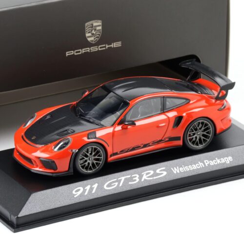 1:43 Minichamps Porsche 911 991.2 GT3 RS Weissach Package Lava orange WAP DEALER