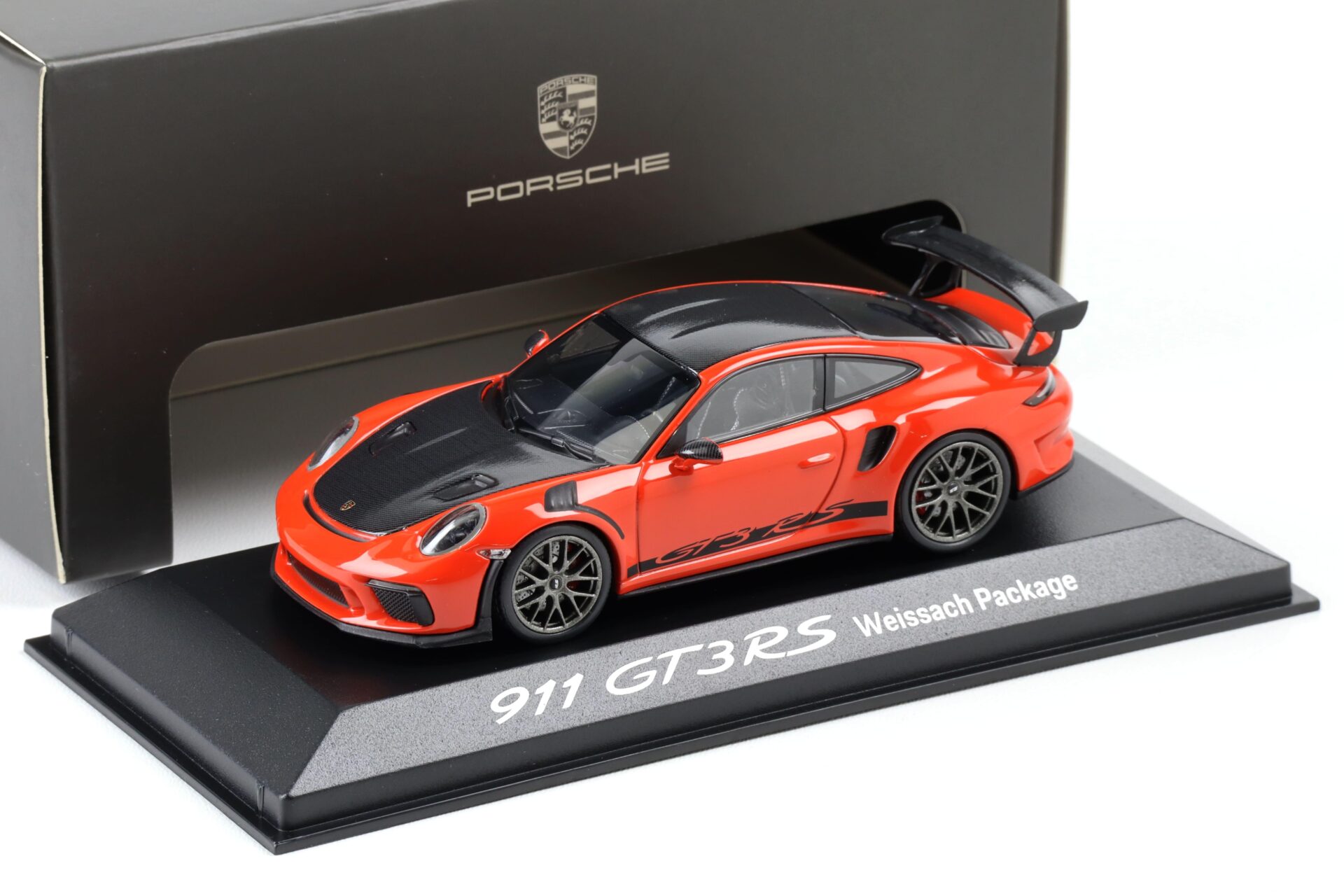 1:43 Minichamps Porsche 911 991.2 GT3 RS Weissach Package Lava orange WAP DEALER