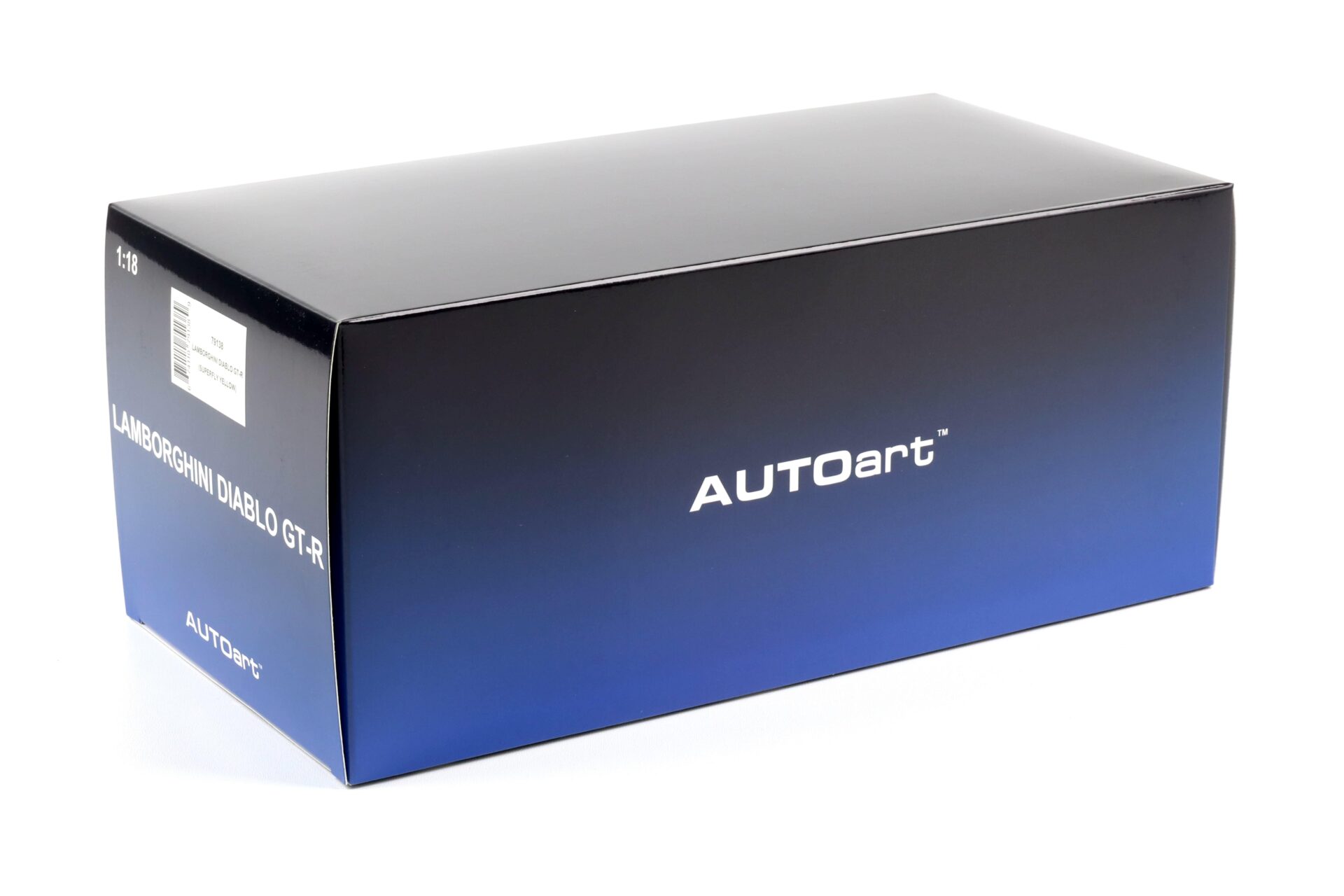 1:18 AUTOart Lamborghini Diablo GT-R Coupe 1999 Superfly yellow 79138