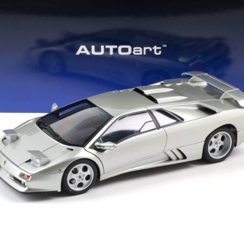 1:18 AUTOart Lamborghini Diablo SE30 JOTA 1995 titanio/ silver metallic