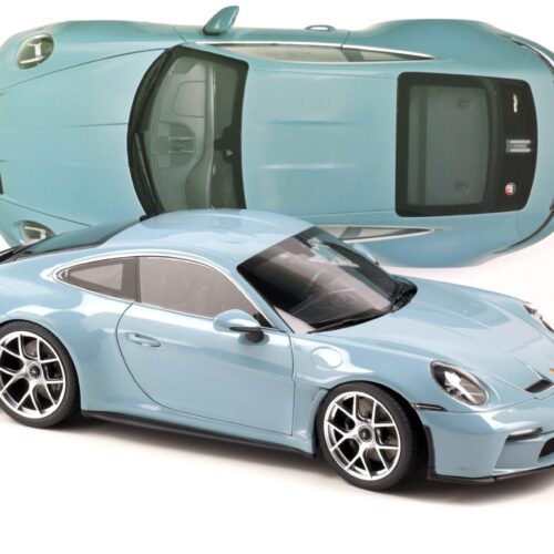1:12 Norev Porsche 911 992 S/T Coupe 2023 Meissen blue 127550