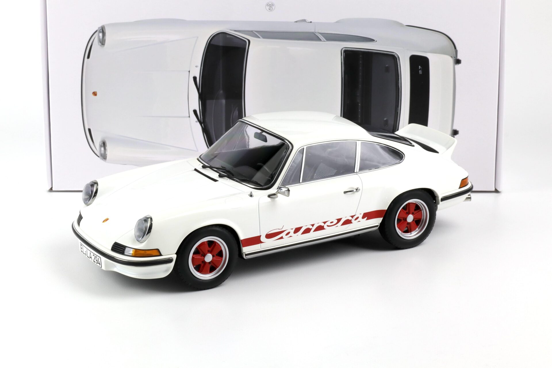 1:12 Norev Porsche 911 Carrera RS 2.7 Grand Prix white/ red 1972