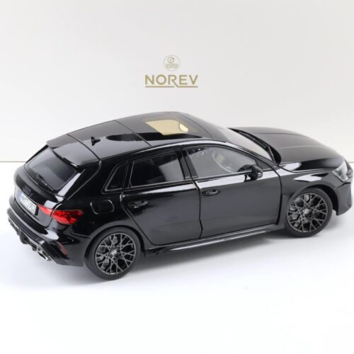 1:18 Norev Audi RS3 Sportback 2025 Myth black metallic 188388
