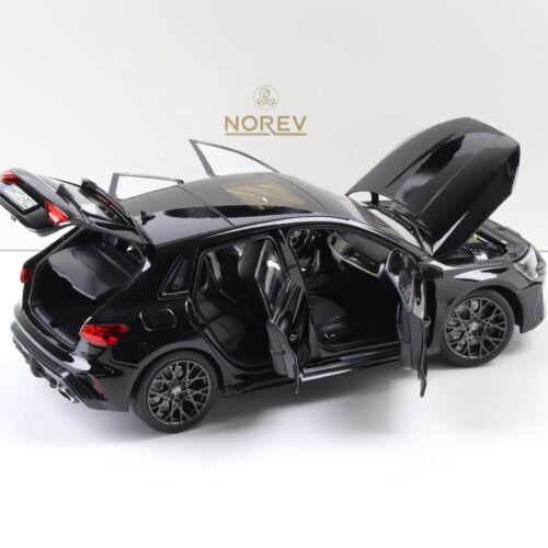 1:18 Norev Audi RS3 Sportback 2025 Myth black metallic 188388
