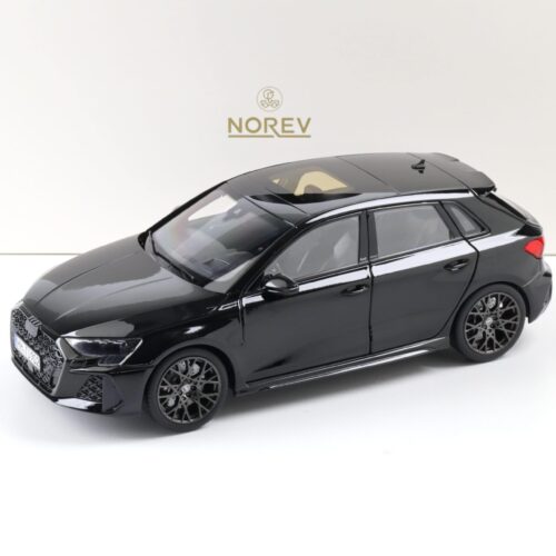 1:18 Norev Audi RS3 Sportback 2025 Myth black metallic 188388