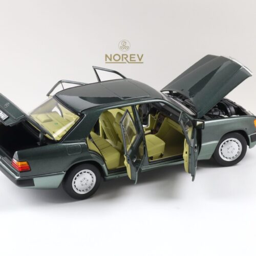 1:18 Norev Mercedes 230 E W124 Limousine 1990 Night green metallic 183952