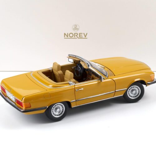 1:18 Norev Mercedes 450SL R107 Cabriolet 1975 Cayenne orange 183350