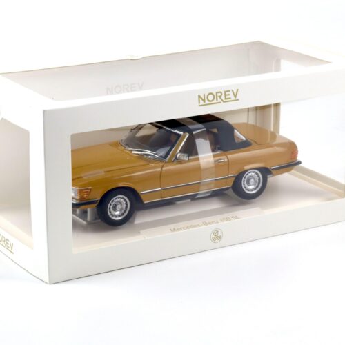 1:18 Norev Mercedes 450SL R107 Cabriolet 1975 Cayenne orange 183350