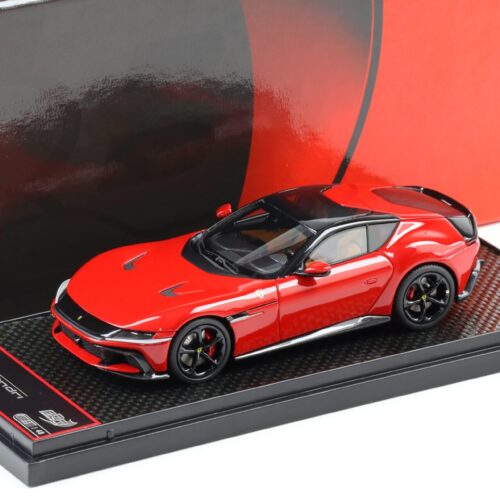 1:43 BBR Ferrari 12Cilindri Coupe Panoramic roof Rosso Corsa red - Limited 48 pcs.