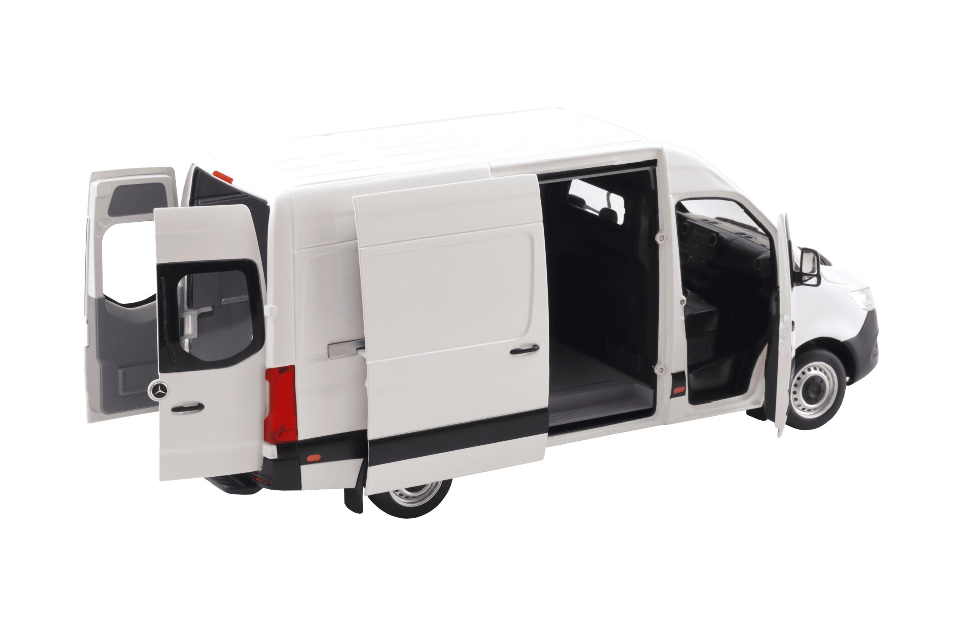 PREORDER: 1:18 Norev Mercedes Sprinter Kasten 2018 white - Limited 1000 pcs.