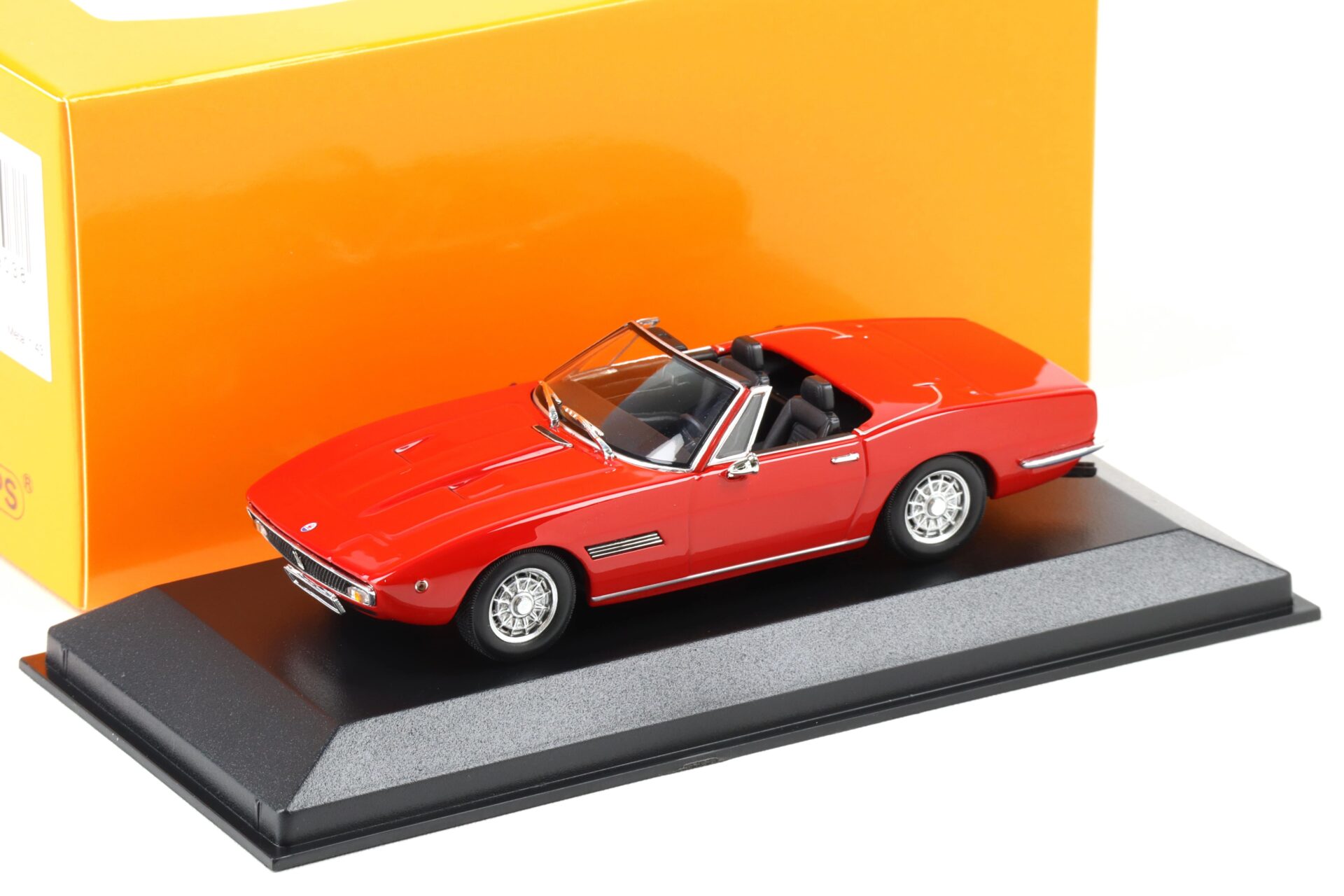 1:43 Minichamps Maxichamps Maserati Ghibli Spyder 1969 red
