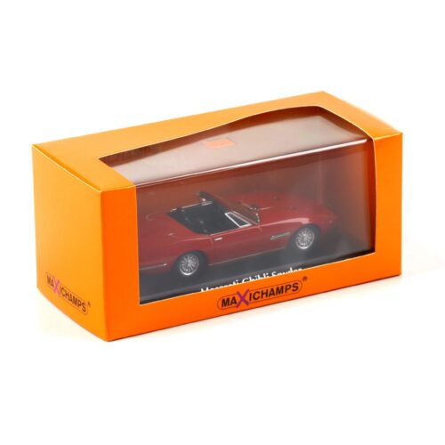 1:43 Minichamps Maxichamps Maserati Ghibli Spyder 1969 red