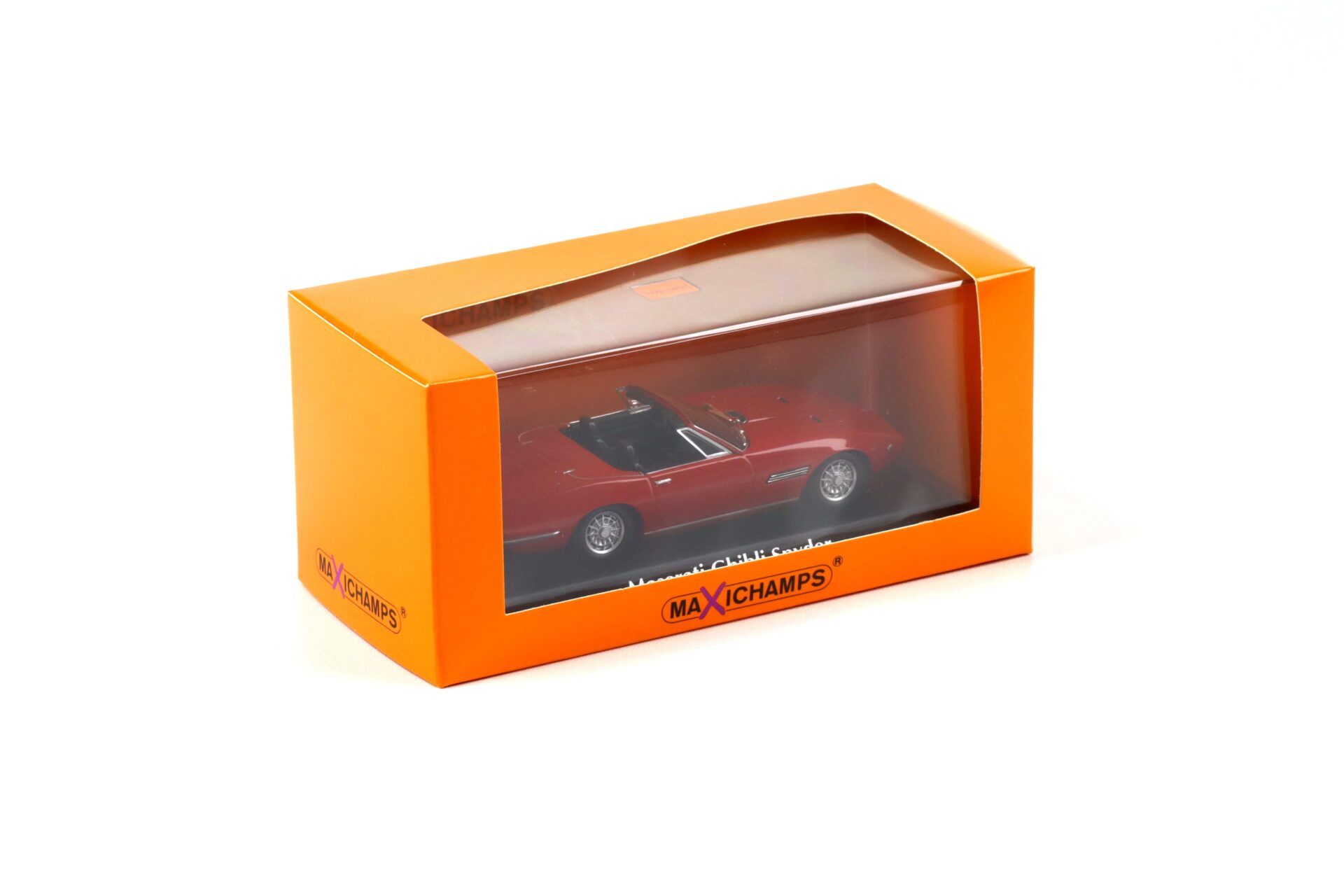 1:43 Minichamps Maxichamps Maserati Ghibli Spyder 1969 red