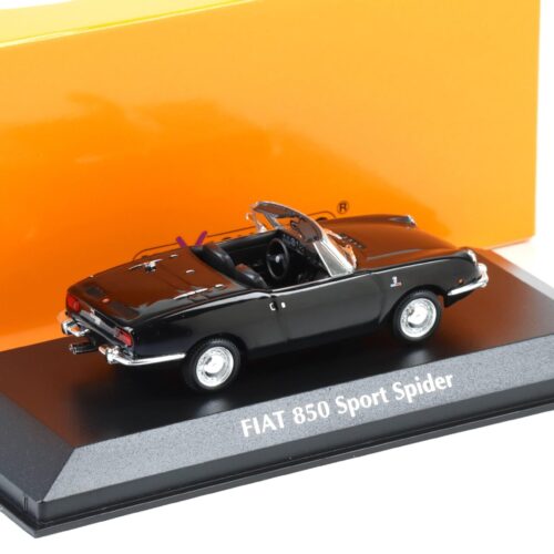 1:43 Minichamps Maxichamps Fiat 850 Sport Spider 1968 black