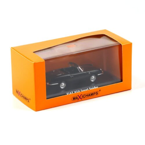1:43 Minichamps Maxichamps Fiat 850 Sport Spider 1968 black