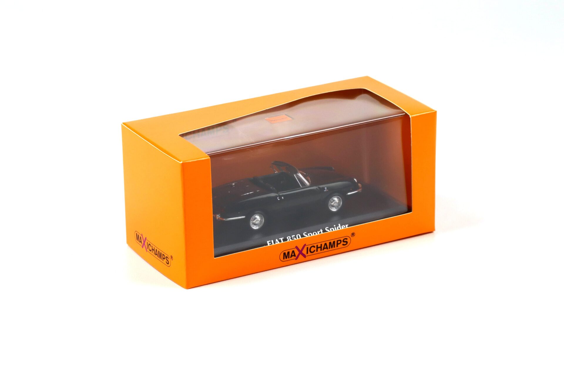1:43 Minichamps Maxichamps Fiat 850 Sport Spider 1968 black