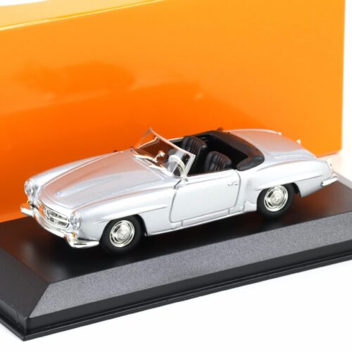 1:43 Minichamps Maxichamps Mercedes 190 SL Cabriolet 1955 silver
