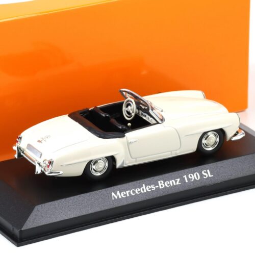 1:43 Minichamps Maxichamps Mercedes 190 SL Cabriolet 1955 white