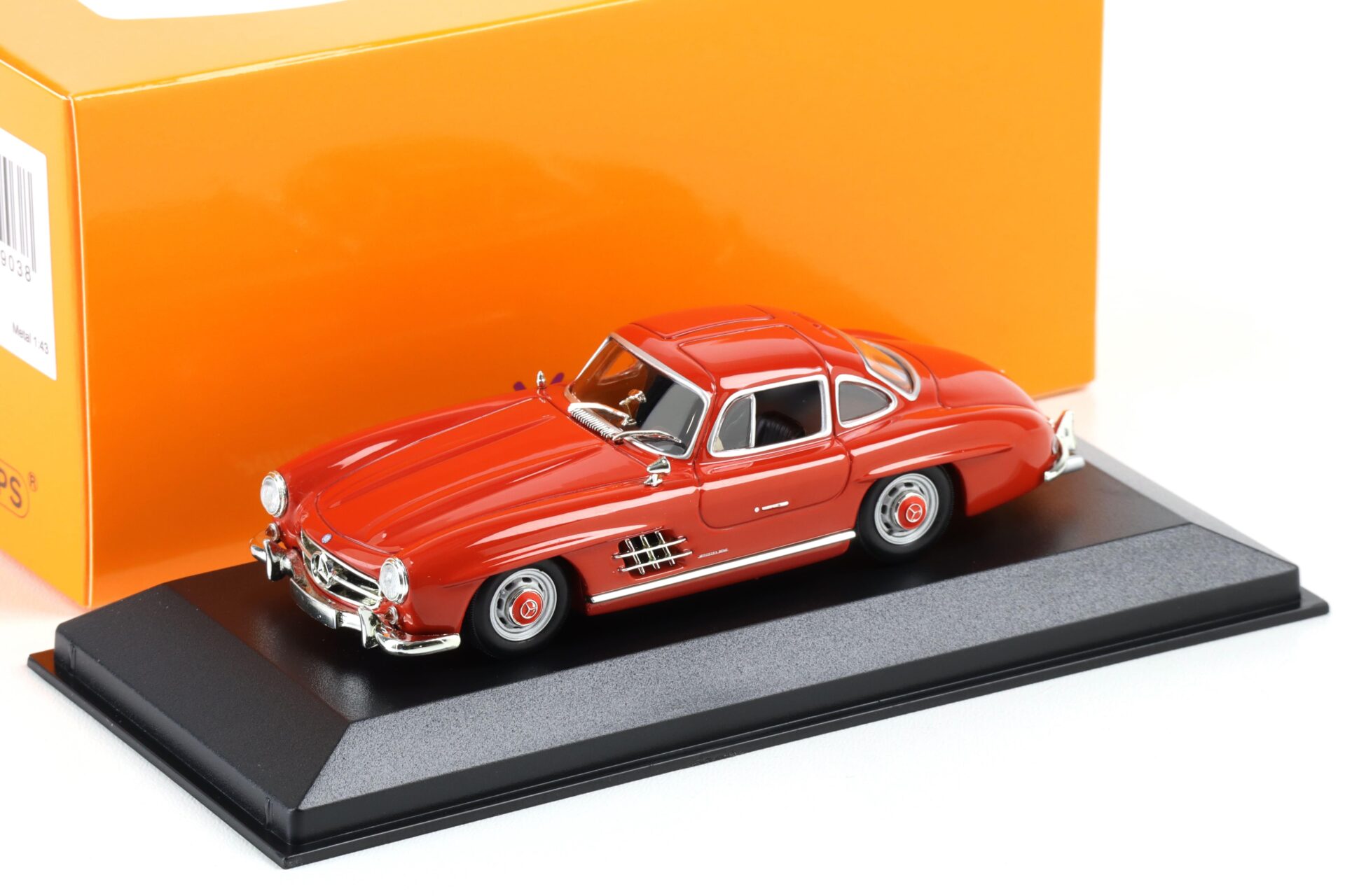 1:43 Minichamps Maxichamps Mercedes 300 SL Gullwing 1955 red