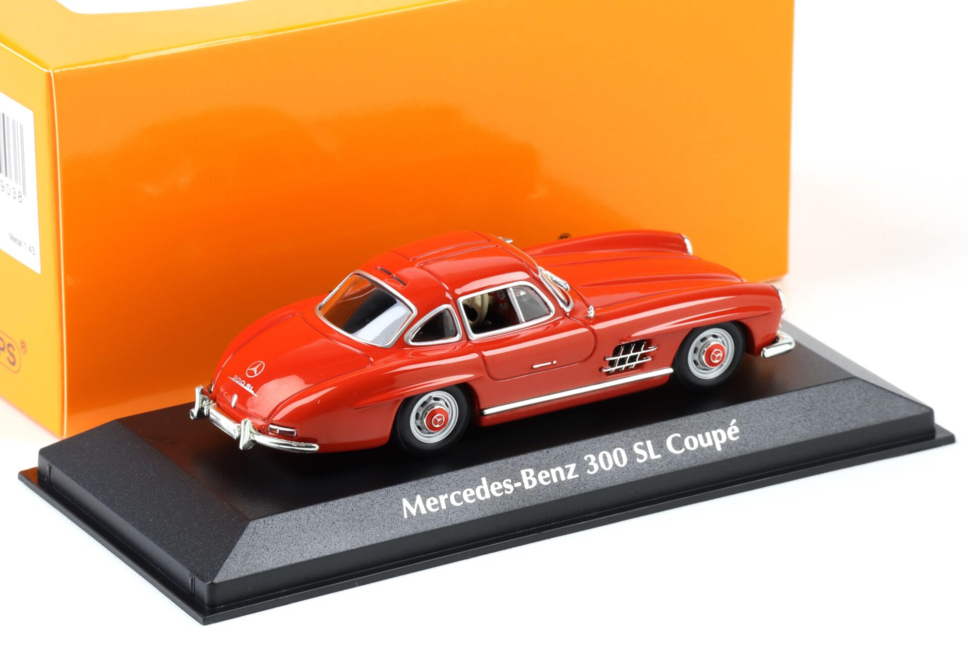 1:43 Minichamps Maxichamps Mercedes 300 SL Gullwing 1955 red