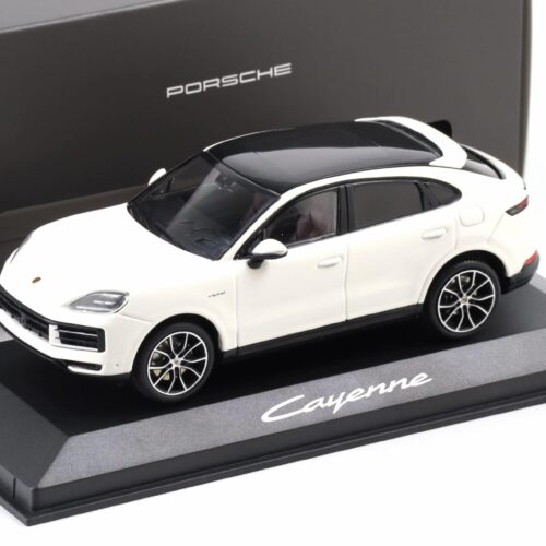 1:43 Solido Porsche Cayenne E-Hybrid Coupe (E3 II) Carrera white WAP DEALER