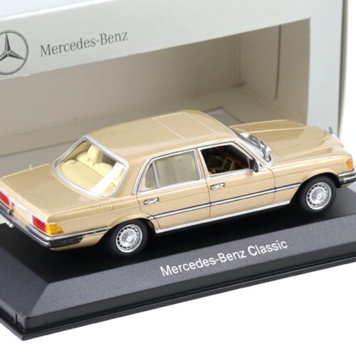 1:43 Minichamps Mercedes 450 SEL 6.9 W116 Limousine gold metallic DEALER VERSION