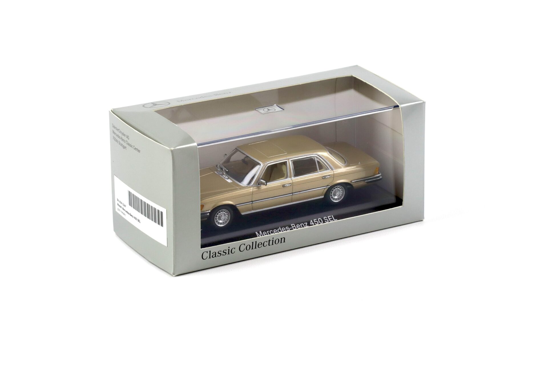 1:43 Minichamps Mercedes 450 SEL 6.9 W116 Limousine gold metallic DEALER VERSION