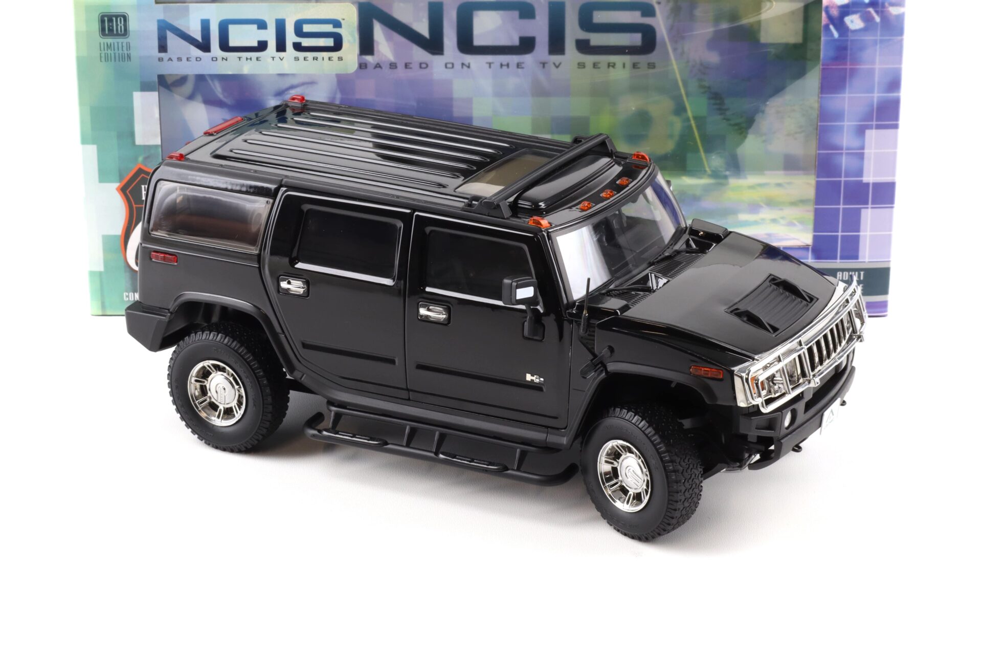 1:18 Highway61 Hummer H2 black 2006 NCIS TV Series