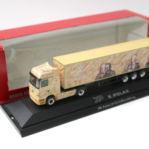 1:87 Herpa Mercedes Actros LH Koffersattel "K.POLAK"