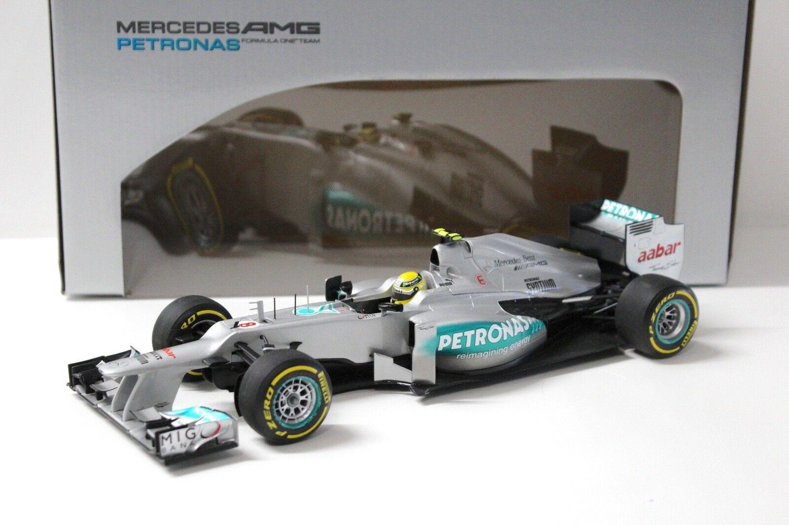 1:18 Minichamps Mercedes F1 AMG Petronas W03 Rosberg 2012
