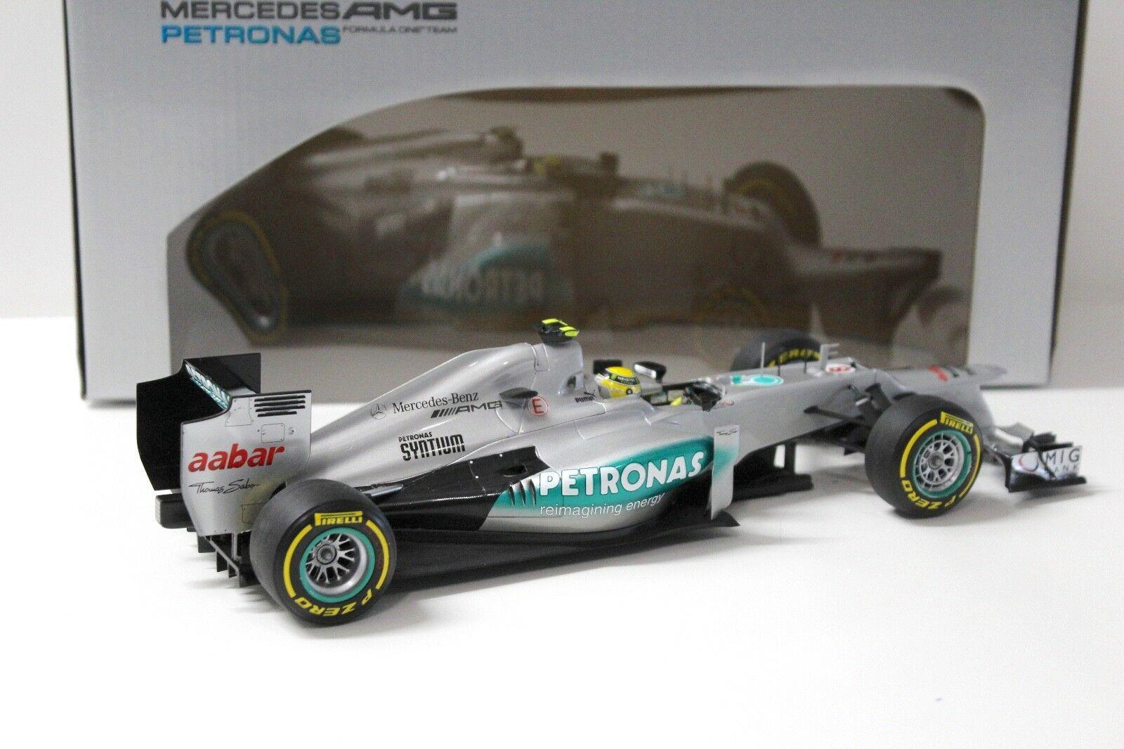 1:18 Minichamps Mercedes F1 AMG Petronas W03 Rosberg 2012