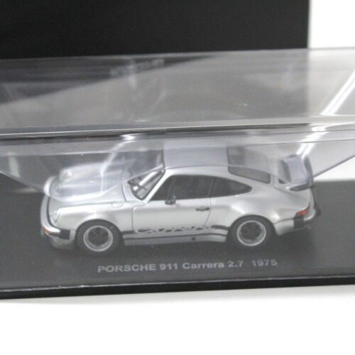 1:43 Kyosho Porsche 911 Carrera 2.7 silver 1975 - Image 4