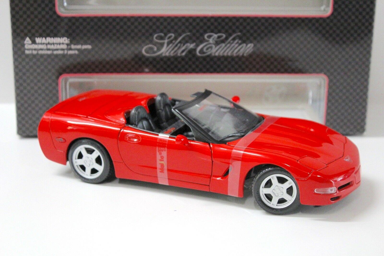 1:18 Maisto Chevrolet Corvette C5 Convertible red 1998