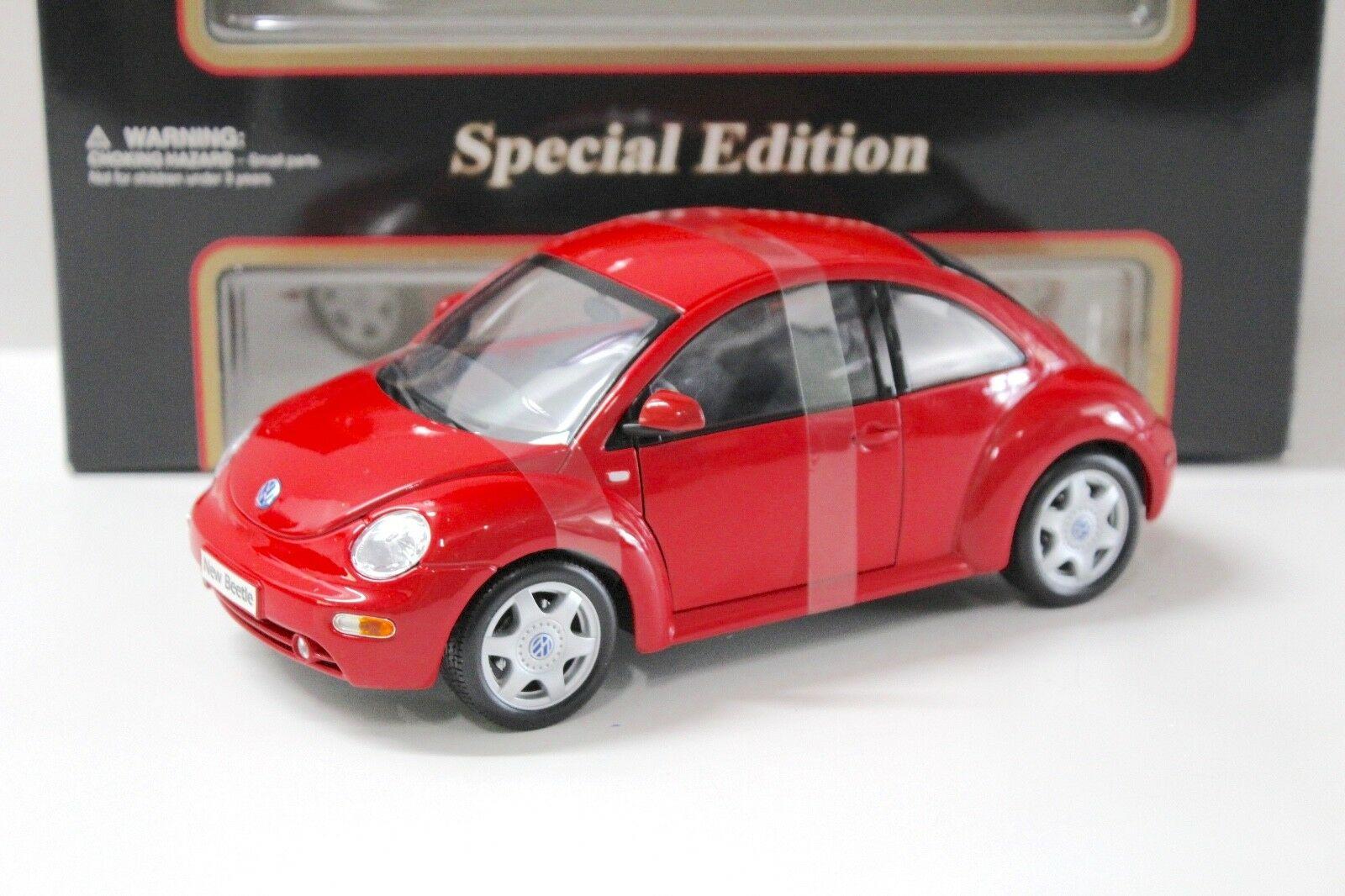 1:18 Maisto VW New Beetle red