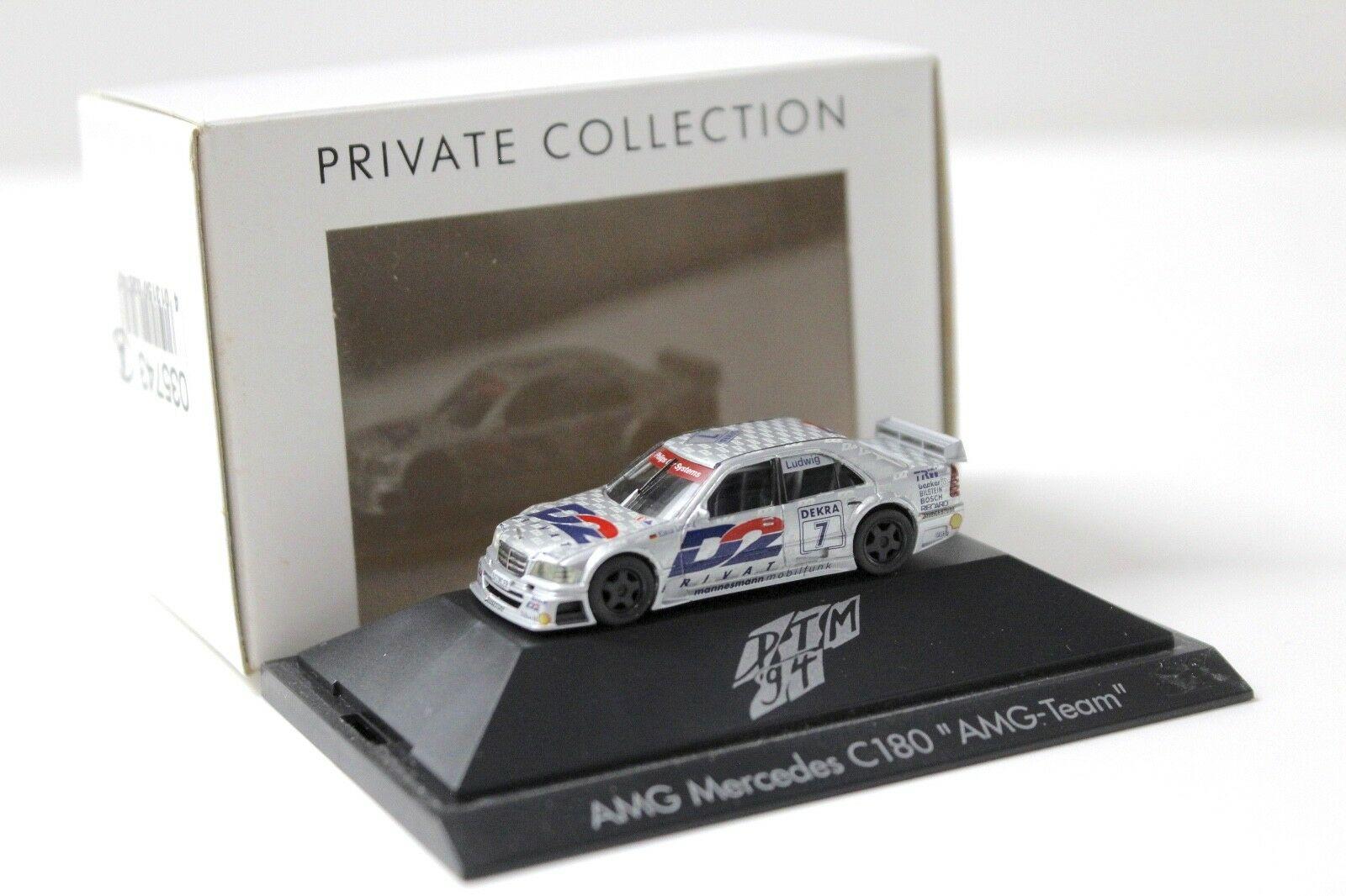 1:87 Herpa AMG Mercedes C180 AMG-TEAM Ludwig #7 D2